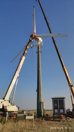 Wind Turbine Generator 300kw Electric Yaw Control Wind Turbine for Farm